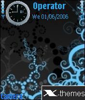 Black And Blue Theme